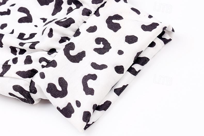Dámské Kalhoty Běžecké kalhoty Běžné Denní Po kotníky Leopard Šňůrky Boční kapsy Prodyšnost Pohodlné Lehce elastické Jdeme ven Víkend Bílá Hnědá Trávová zelená Šedá Jaro léto Běžný 2025 - $18.99 –P5
