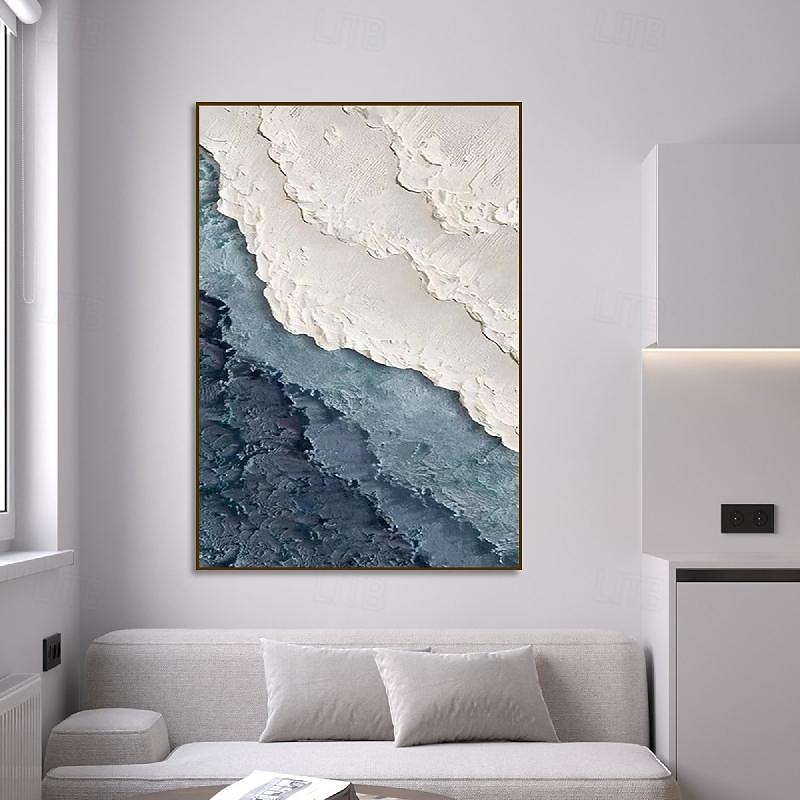 Handmatig Met de hand gemaakt Hang-geschilderd olieverfschilderij Handgeschilderde Verticaal Abstract Landschap Modern Impressionisme Zonder Inner Frame (Geen frame) 2025 - $116.99 –P12