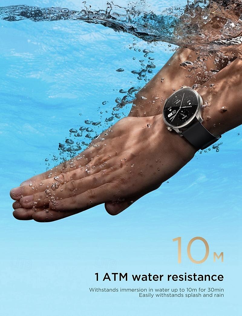 Joyroom JR-FV1 Smart Watch 1.43 inch Smartwatch Fitness Running Watch Bluetooth Pedometer Call Reminder Fitness Tracker Compatible with Android iOS Women Men Long Standby Hands-Free Calls Waterproof 2025 - $97.99 –P8
