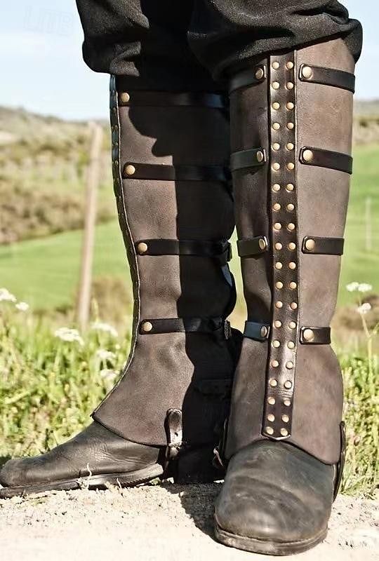 Retró Középkori Reneszánsz Cipők Lapos jazz csizma lábszárvédők Ren Faire Kalóz Lovag Viking Férfi Női Uniszex Kalóz Steampunk Álarcos mulatság Esemény / Buli Álarcos mulatság Felnőttek Cipővédő 2025 - $34.99 –P2