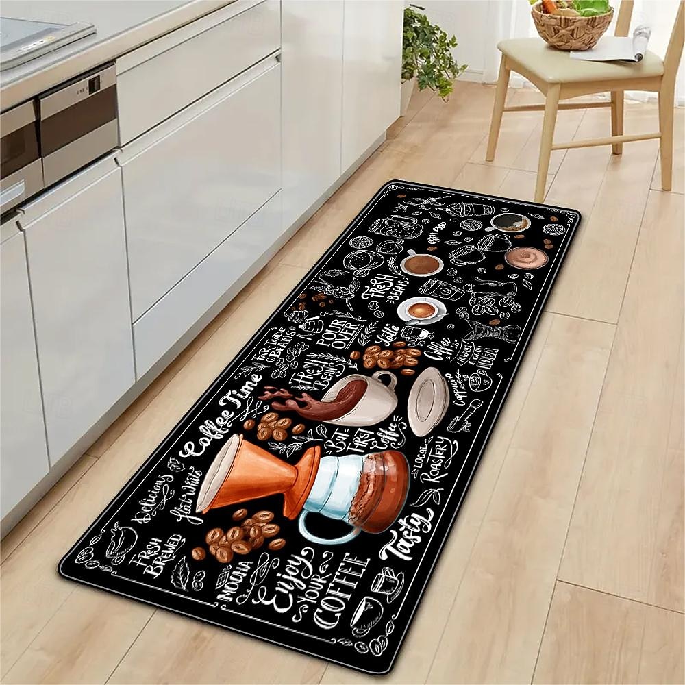 dywanik do kawy mata kuchenna antypoślizgowa olejoodporna mata podłogowa dywanik do salonu kryty mata na zewnątrz wystrój sypialni łazienka mata dywanik wejściowy wycieraczka do drzwi 2026 - $19.99 –P7
