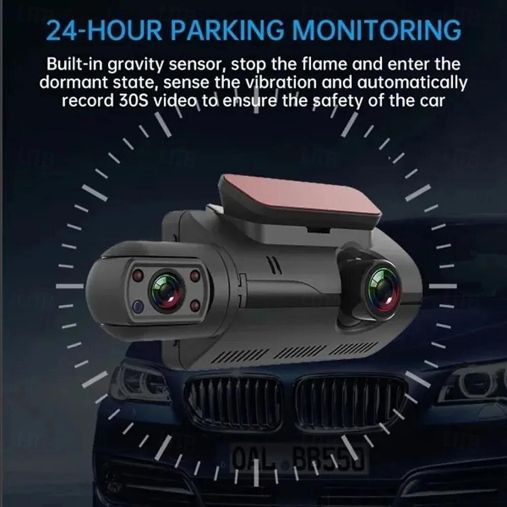 2025年 車用デュアルレンズダッシュカム ブラックボックス HD 1080p 車載ビデオレコーダー Wi-Fi ナイトビジョン Gセンサー ループ録画 DVR 車載カメラ コレクション – $47.99 –P5