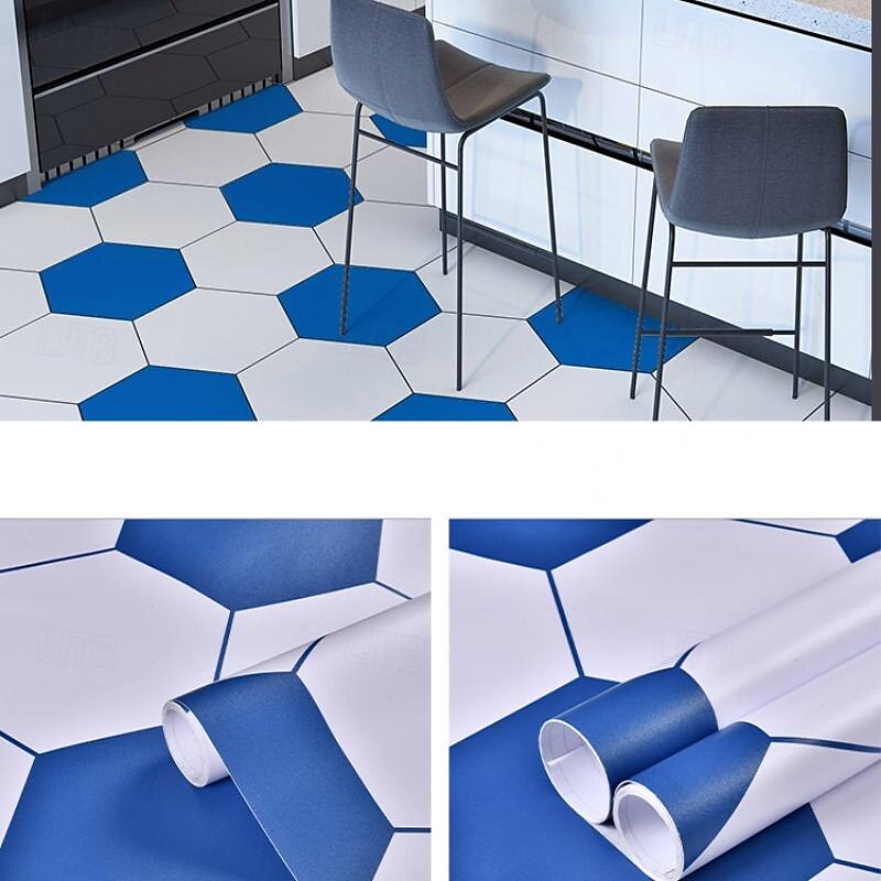 Anti Slip Flooring For Kitchen And Bathroom Thickened Balcony Flooring Wallpaper Self-Adhesive Waterproof PorcelainBrick Sticker 3 Meters 2025 - $23.99 –P19