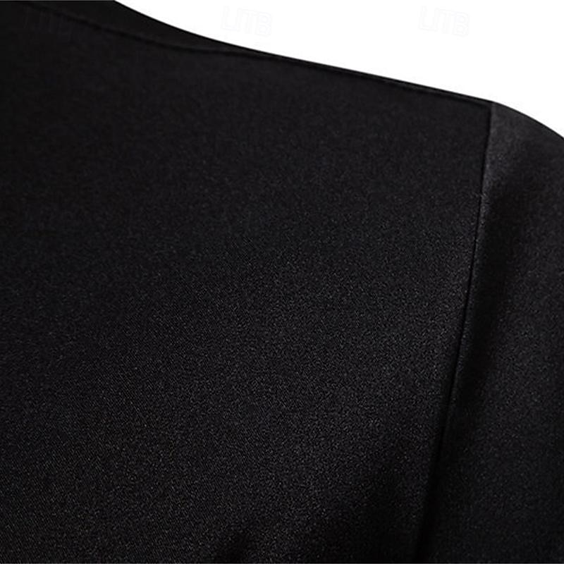 Per uomo Camicia Camicia con colletto cinese Camicia con colletto alla coreana Camicia Estiva Camicia casual Camicia da Spiaggia Nero Bianco Vino Manica Lunga Paisley Blocco di colori Colletto alla del 2026 a $36.99 –P1