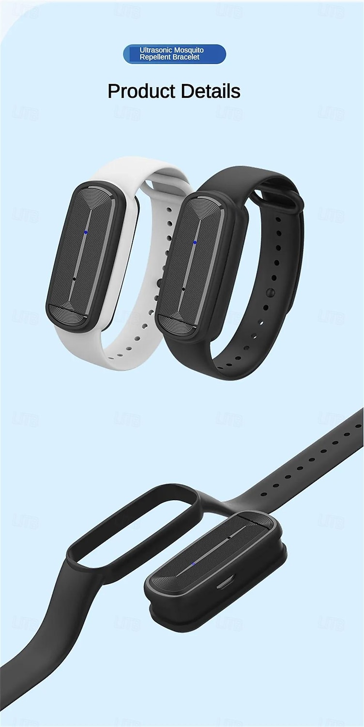 Electronic Mosquito Repellent Bracelet – Ultrasonic Wearable Band Anti-Mosquito Protection 2026 - $12.99 –P4