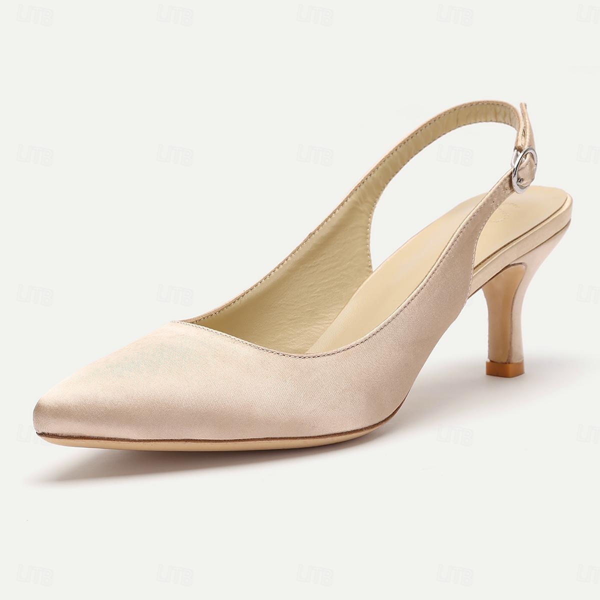 Escarpins violets à bride arrière et bout pointu pour femme - chaussures élégantes pour soirées et événements de 2025 ? $69.99 –P6