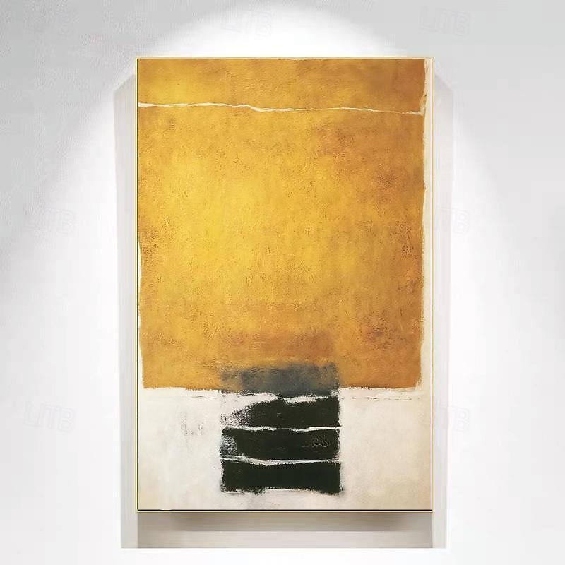 käsinmaalattu taivaansininen merkki rothko kangasmaalaus abstrakti taide sisustus moderni seinätaide nykymaalaus kodin sisustus lahja venytetty kehys valmis ripustettavaksi 2025 - $139.99 –P6