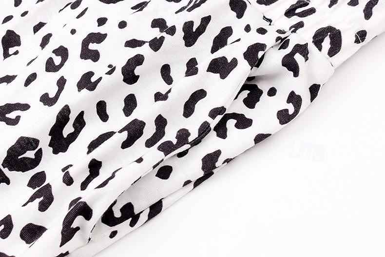 Dámské Kalhoty Běžecké kalhoty Běžné Denní Po kotníky Leopard Šňůrky Boční kapsy Prodyšnost Pohodlné Lehce elastické Jdeme ven Víkend Bílá Hnědá Trávová zelená Šedá Jaro léto Běžný 2025 - $18.99 –P6