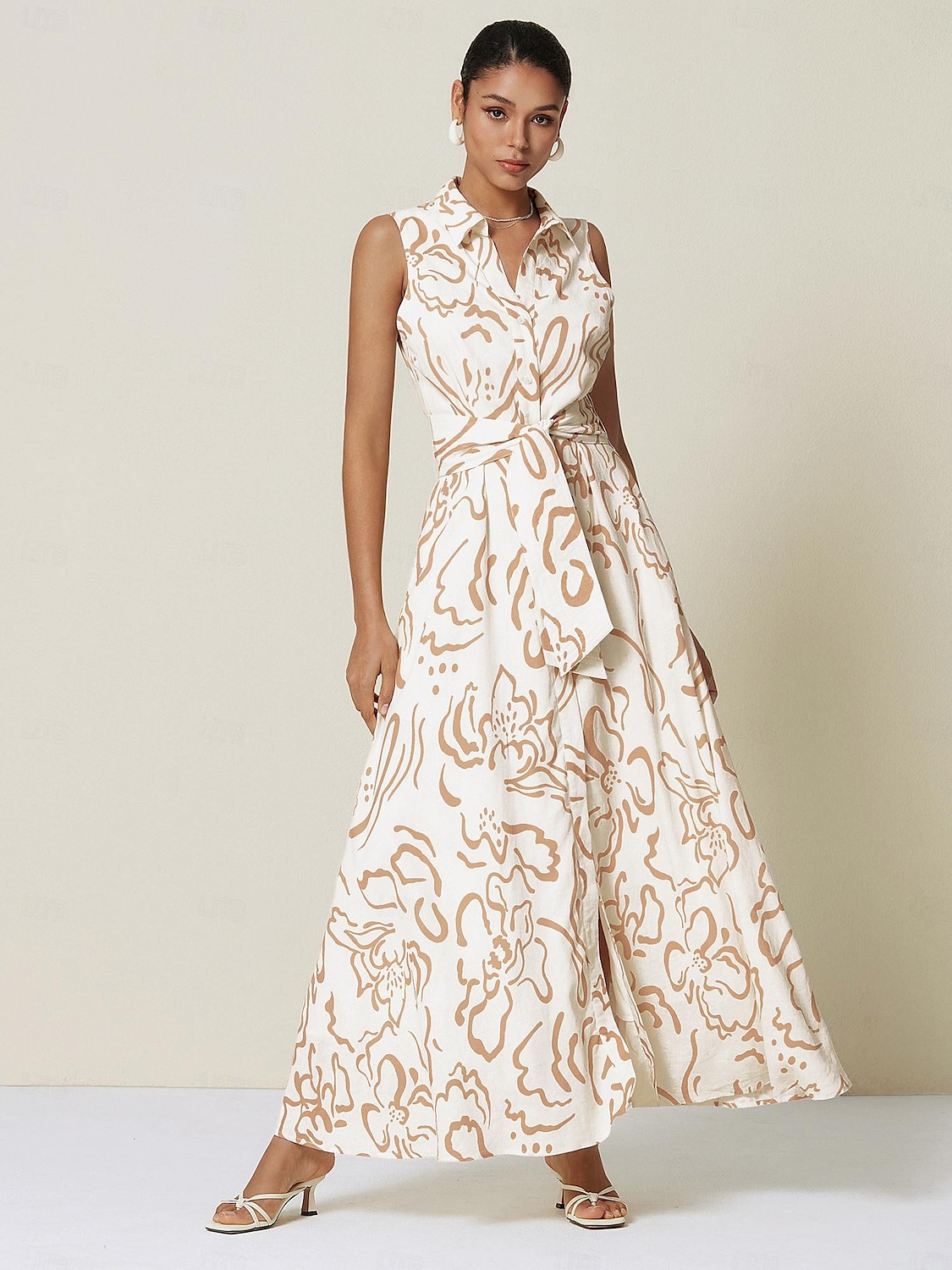 Curve Pocket Sleeveless Maxi Dress 2024 - $55.99 –P4