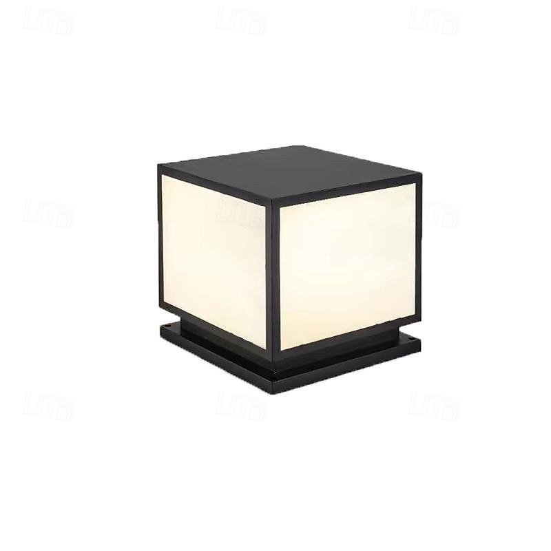 Лампа на колонне, водонепроницаемые светильники на наружных стойках, уличные фонари на колоннах, фонари на квадратных колоннах IP65, наружные водонепроницаемые светильники на алюминиевых стеклянных 2026 - $275.45 –P2