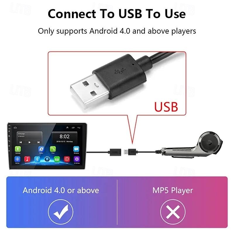 Car Android Navigator USB HD Driving Recorder Media Comes with ADAS Driving Assistance Function Car 2025 - $29.99 –P9