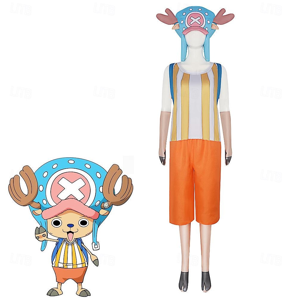 One Piece Tony Tony Chopper Anime Szerepjáték Jelmezek Cosplay öltönyök Mindszentek napja Farsang Álarcos mulatság Jelmez Kompatibilitás Női Felnőttek 2025 - $69.99 –P1