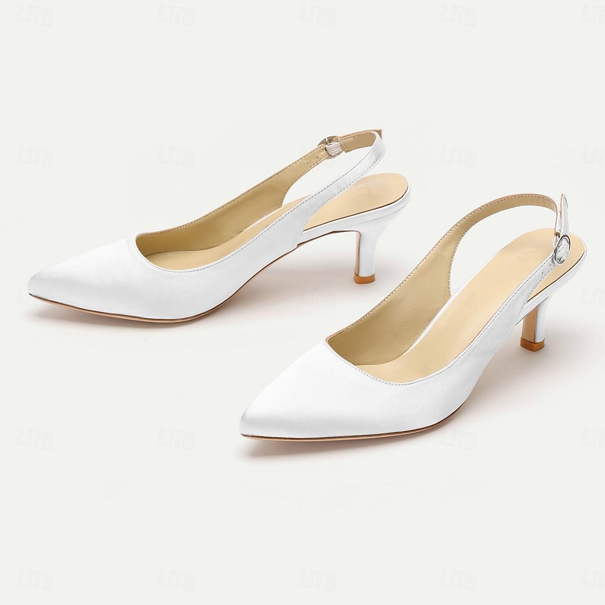 Escarpins violets à bride arrière et bout pointu pour femme - chaussures élégantes pour soirées et événements de 2025 ? $69.99 –P5