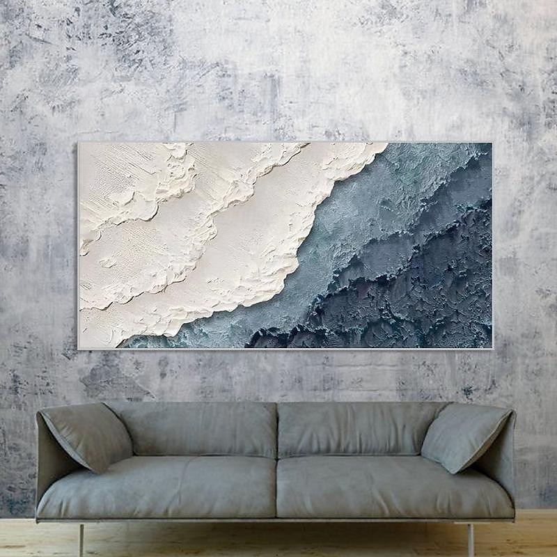 Handmatig Met de hand gemaakt Hang-geschilderd olieverfschilderij Handgeschilderde Verticaal Abstract Landschap Modern Impressionisme Zonder Inner Frame (Geen frame) 2025 - $116.99 –P7