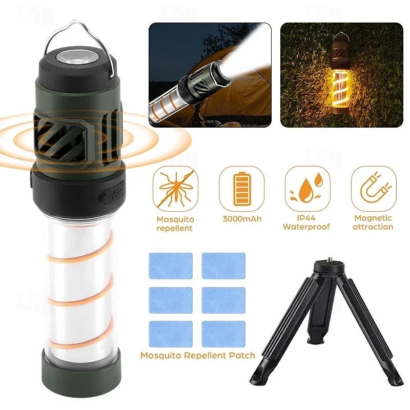 Portable Mosquito Repeller with Camping Light – Rechargeable Magnetic Mosquito Repellent Lamp for Fishing, Hiking, and Tents 2025 - $25.99 –P9