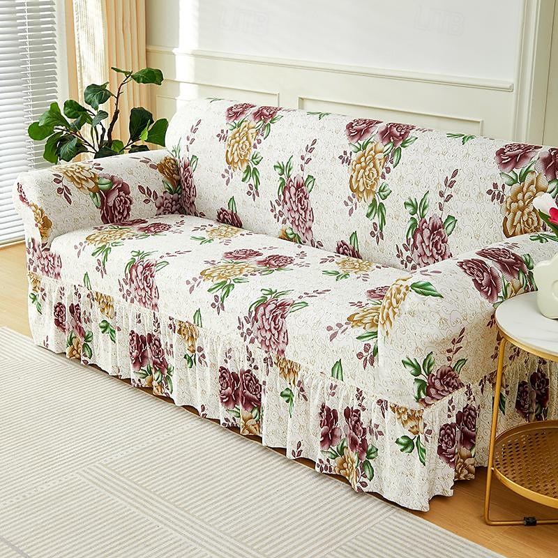 Elastic Sofa Cover Full Cover Nordic Style Sofa Cover Non-slip Fabric Skirt Sofa Cover 2025 - $25.99 –P3