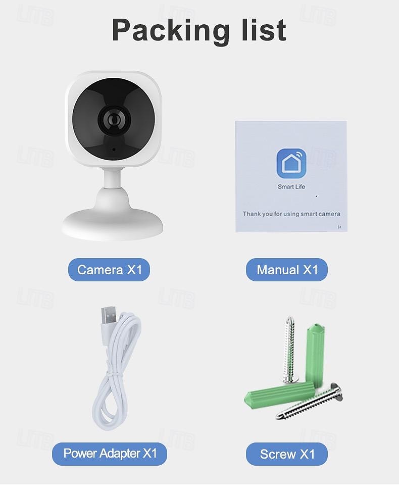 HD 3 megapixel home surveillance camera Smart Baby monitoring two-way voice wireless WIFI camera 2025 - $39.99 –P14