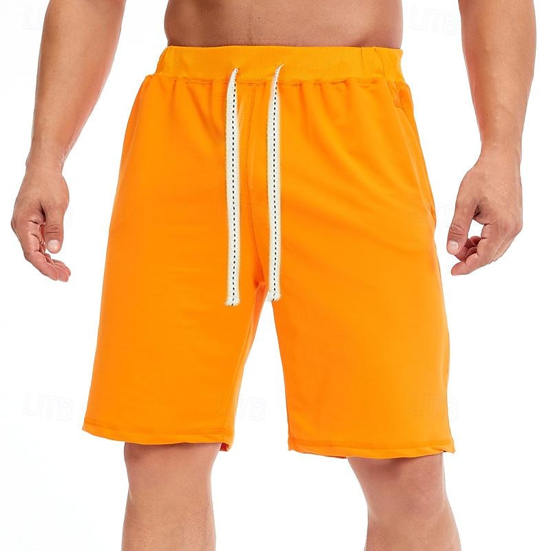 Bărbați Pantaloni scurți de sudoare Pantaloni Scurți Pantaloni scurți de vară Pantaloni scurți de plajă Buzunar Cordon Talie elastică Simplu Confort Respirabil Scurt Concediu Vacanță Plajă Sport Modă 2026 - $13.49 –P7