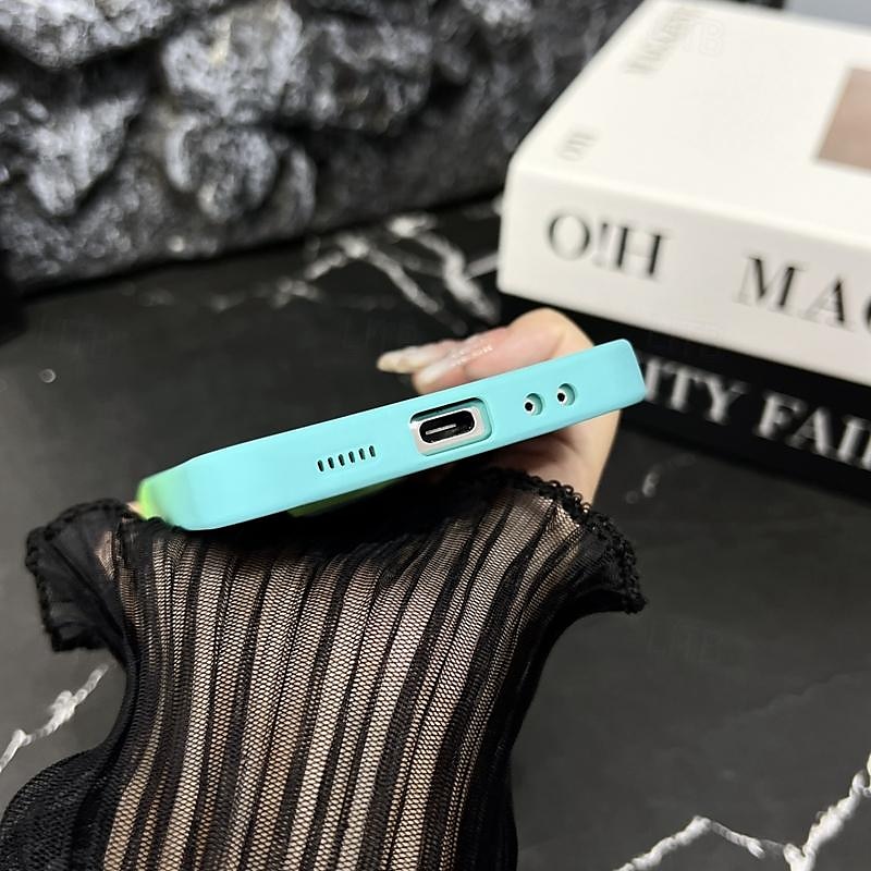 2025年 Samsung Galaxy Z Flip 6 Z Flip 5 Z Flip 4 Z Flip 3 用の電話ケース バックカバー ワイヤレス充電サポート ショックプルーフ カラーグラデーション TPU  コレクション – $12.99 –P6