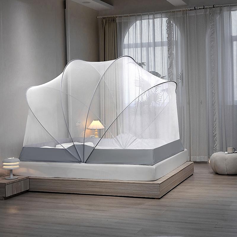 Moustiquaire pliable de 47 pouces de hauteur, filets ménagers ouverts et fermés en une seconde, moustiquaire grand espace pour dormir au lit avec installation gratuite de 2025 ? $94.99 –P19