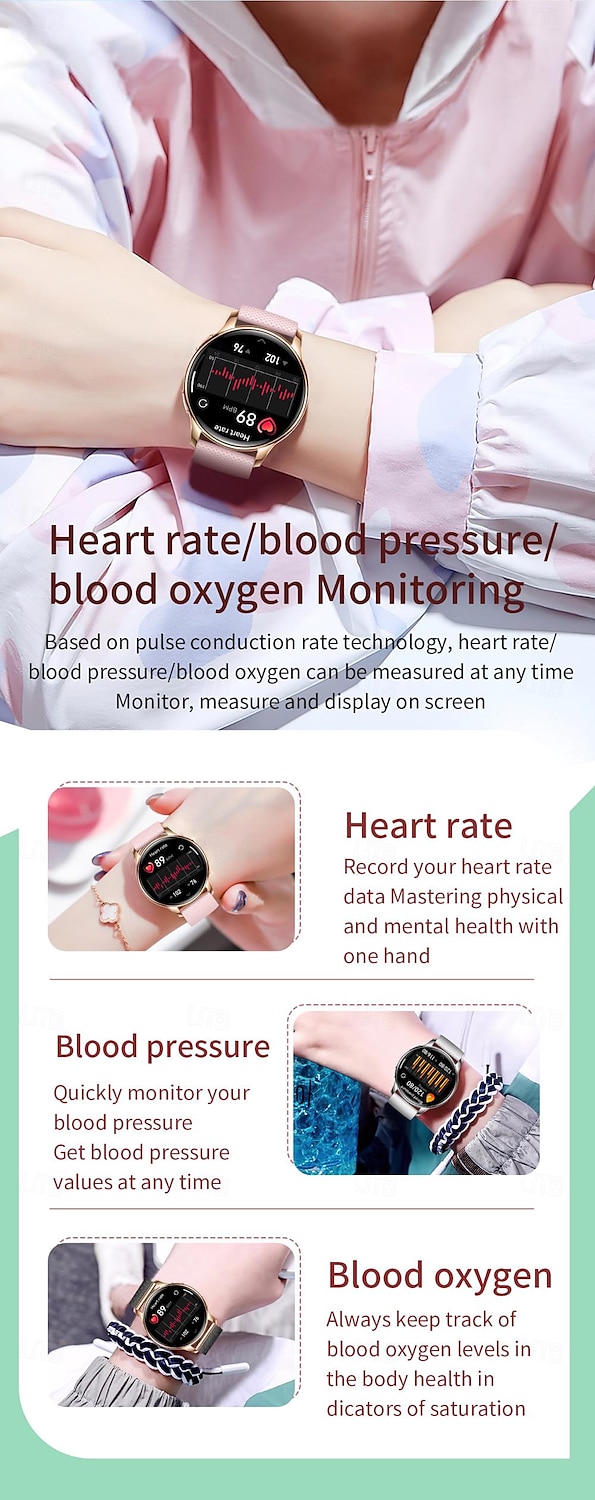 696 Y11 Smart Watch 1.32 inch Smartwatch Fitness Running Watch Bluetooth ECG+PPG Pedometer Call Reminder Compatible with Android iOS Women Men Hands-Free Calls Message Reminder IP 67 42mm Watch Case 2025 - $57.99 –P8