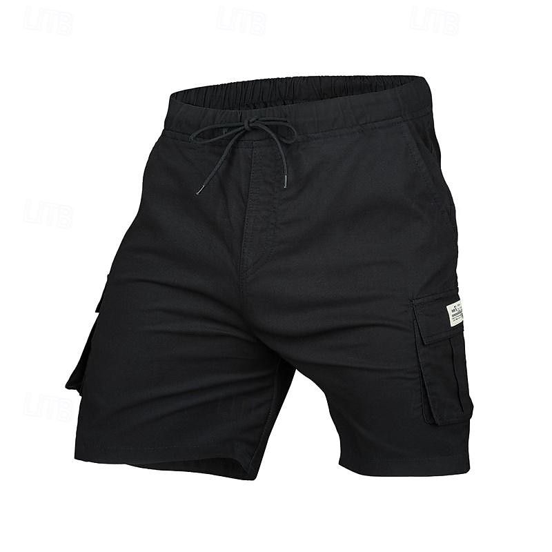 Bărbați Pantaloni scurti tactici Pantaloni Scurți Cargo Pantaloni scurți de camping Σορτς πεζοπορίας Talie elastică Multi Buzunare Picior drept Simplu Confortabil la umezeală Purtabil Lungimea 2025 - $21.99 –P5