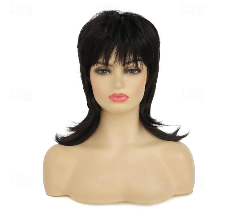 parrucche caschetto corto da pixie per donna parrucca di capelli lisci con taglio a caschetto bianco parrucca sintetica di ricambio per cosplay di Halloween argento bianco nero del 2026 a $18.99 –P8