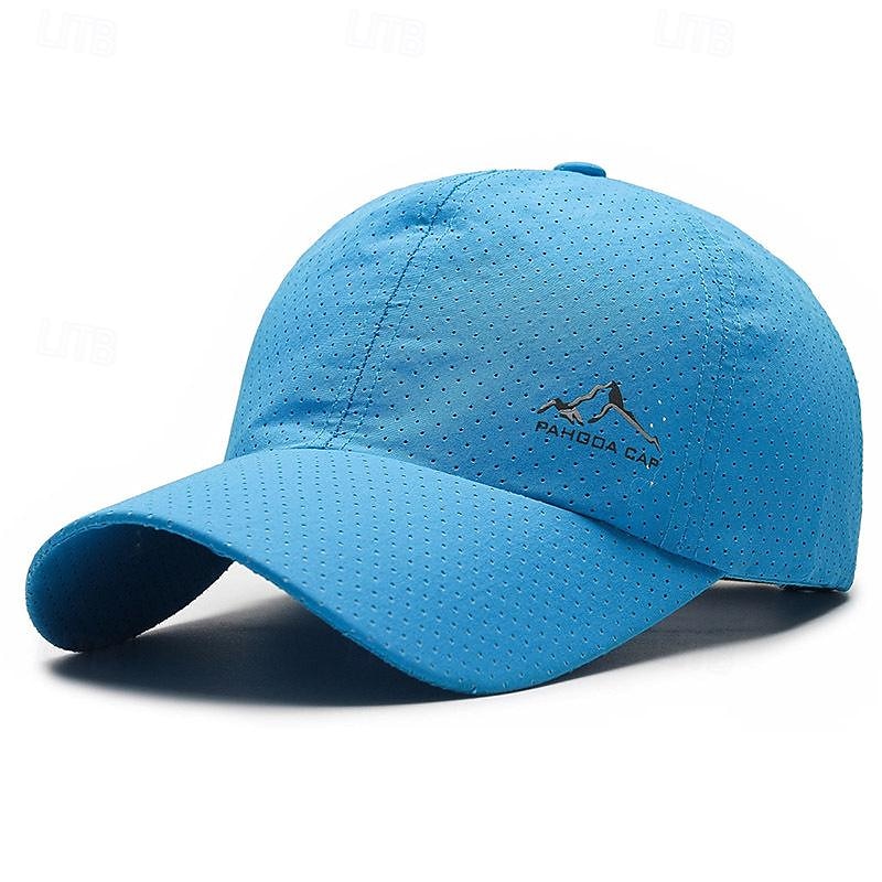 Herren Cap Basecap Sonnenhut Kappe Schwarz Weiß Polyester Modisch Brautkleider schlicht Strasse Täglich Berg Einstellbar Sonnenschutz Atmungsaktiv 2025 - $10.49 –P4