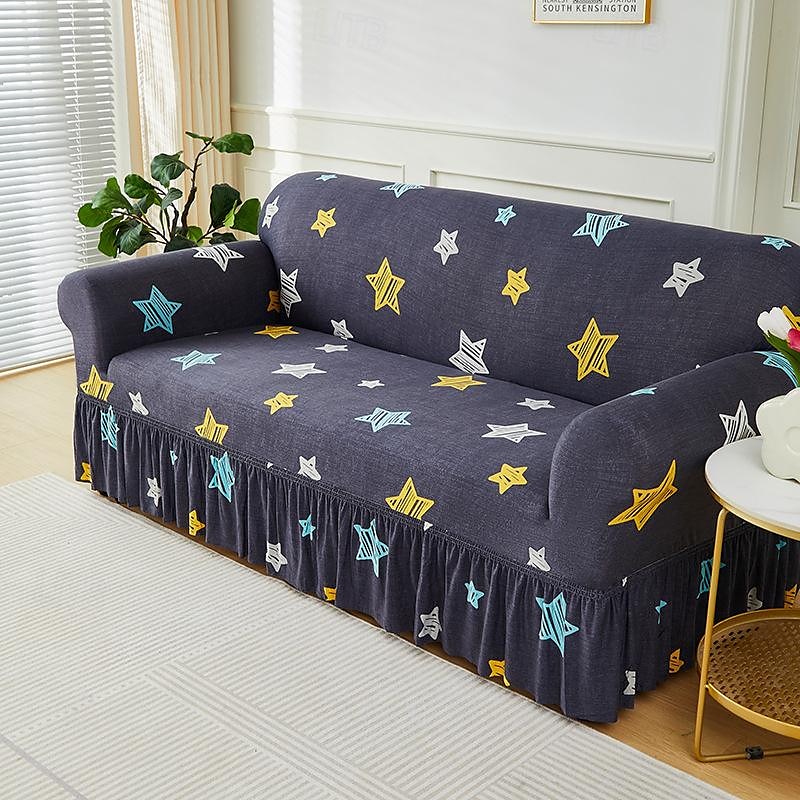 Elastic Sofa Cover Full Cover Nordic Style Sofa Cover Non-slip Fabric Skirt Sofa Cover 2025 - $25.99 –P14