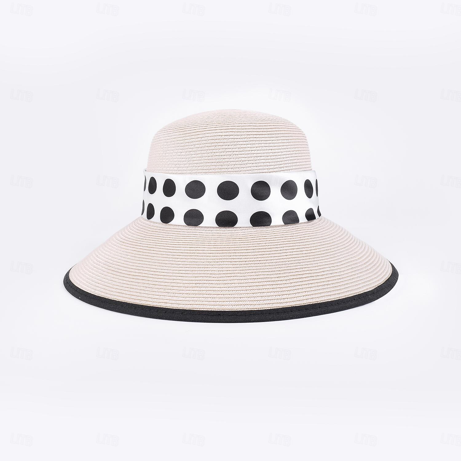 Hats Fiber Bucket Hat Floppy Hat Straw Hat Wedding Tea Party Elegant Wedding With Bowknot Ribbons Headpiece Headwear 2026 - $36.99 –P8