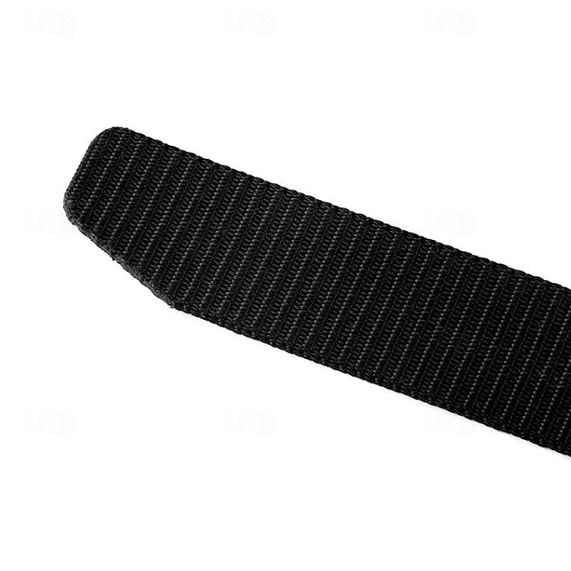 Herr Nylonbälte Utomhusbälte Midjebälte Svart Marinblå Nylon Justerbara SLITSTARK Slät Utomhus Dagligen 2025 - $6.49 –P10