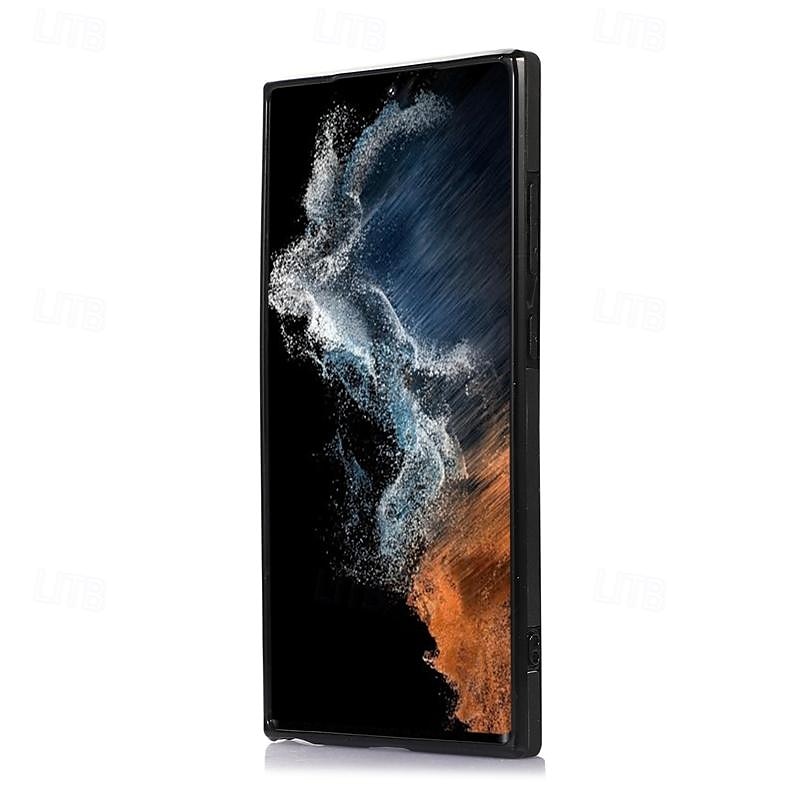 Чехол для телефона для Samsung Galaxy S24 Ultra S24 S23 S22 S21 S20 Ultra Plus FE A55 A35 A25 A15 5G S25 Ultra Кошелек с подставкой Магнитный слот для карт Ретро TPU PU-кожа 2025 - $18.99 –P8