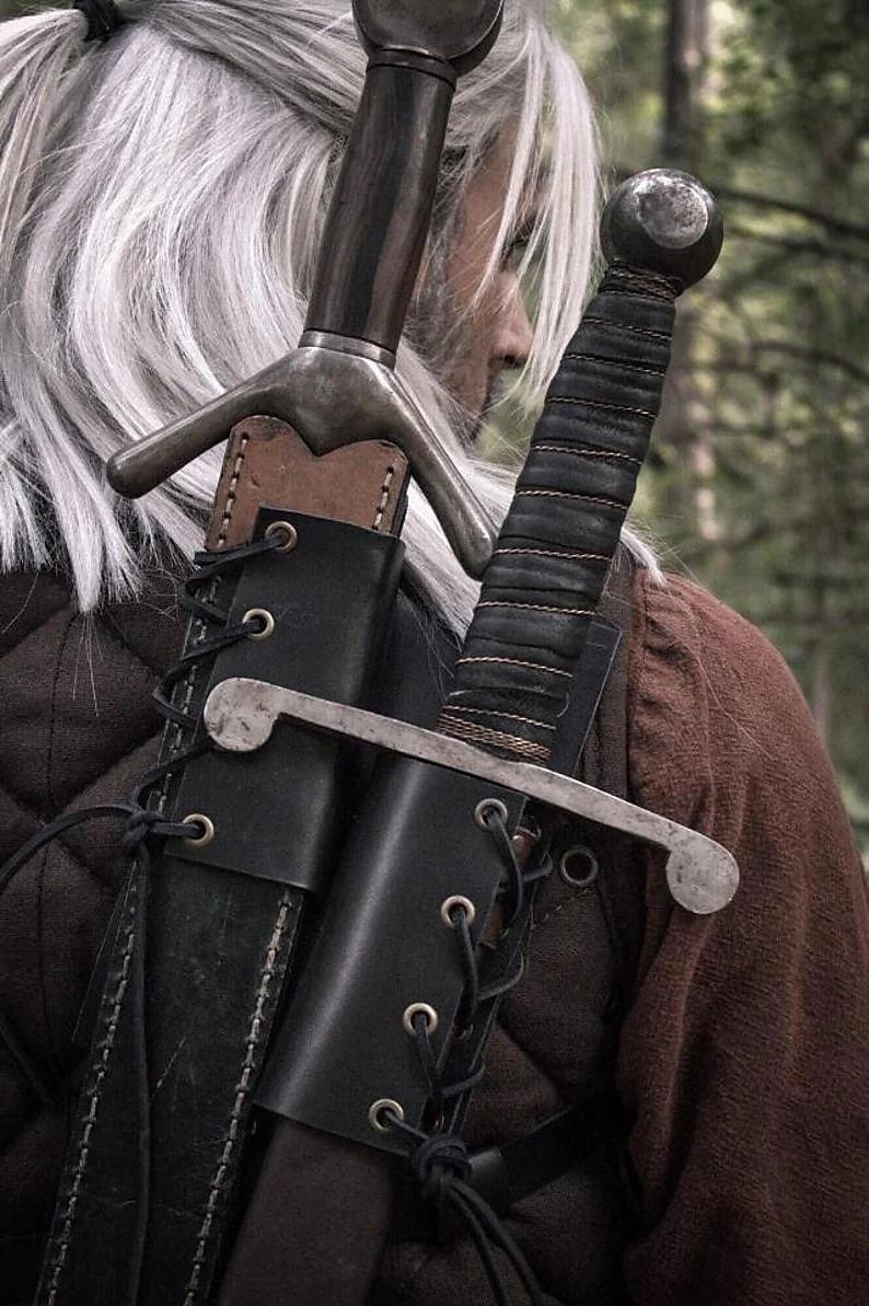 Medieval Renacimiento Steampunk Traje de cosplay Vaina Titular de la espada Guerrero Vikingo caballero celta Hombre Mujer Pirata Fantasía Víspera de Todos los Santos Mascarada Rendimiento Escenario 2025 - $28.99 –P3