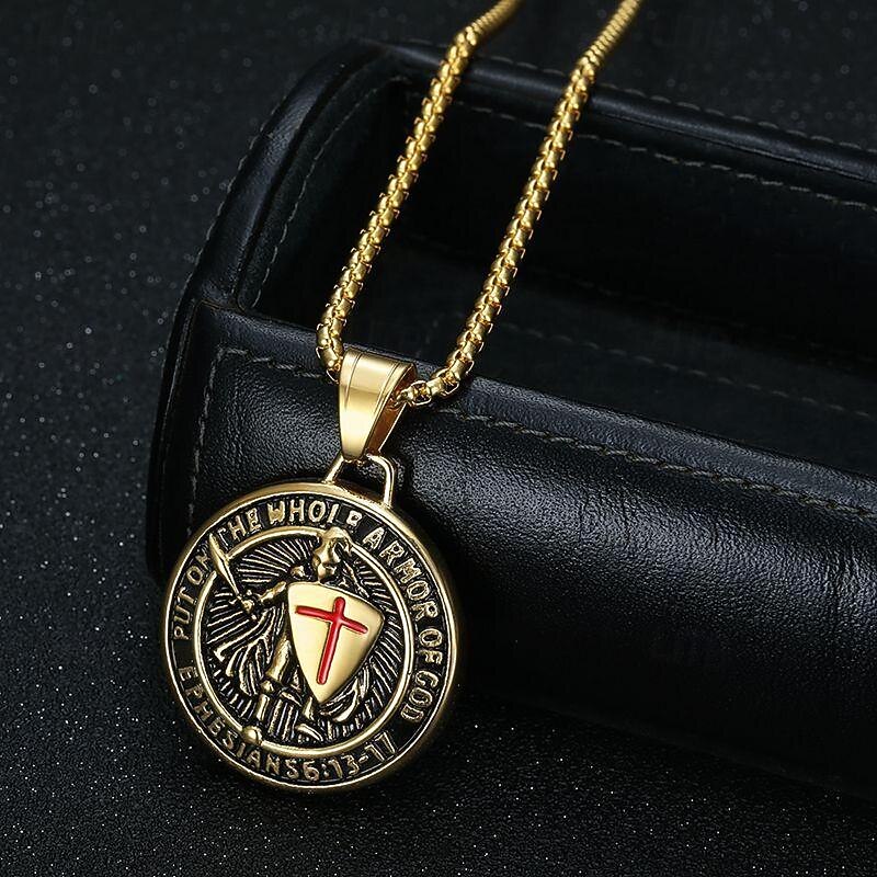 Halskette Retro Vintage Mittelalterlich Metalllegierung Für Ritter Ritter Wikinger Cosplay Unisex Modeschmuck Modeschmuck 2025 - $17.99 –P7