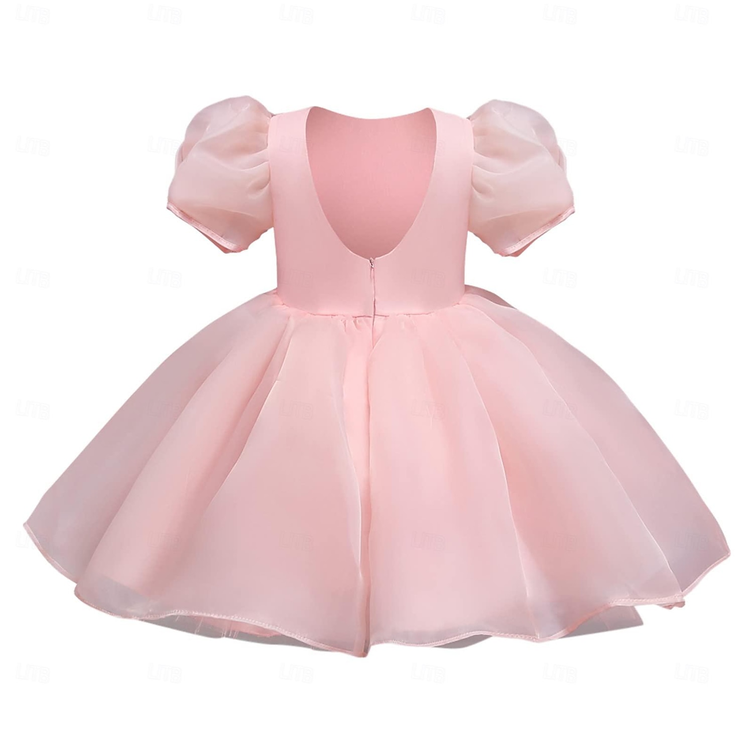 kinderkleidung Mädchen Blumenmädchen Kleid Party Kleid Feste Farbe Graphic Kurzarm Leistung Hochzeit Party Modisch bezaubernd Täglich Baumwolle abendkleider Frühling Herbst 2-8 Jahre Weiß Elfenbein 2025 - $33.99 –P5