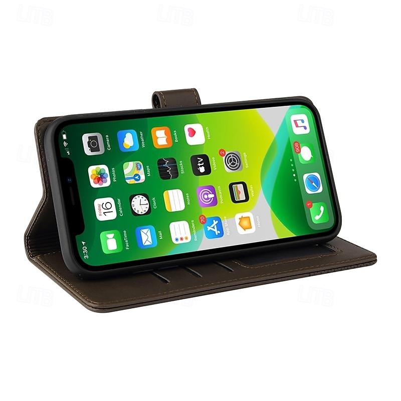 telefon Kılıf Na iPhone 15 Pro Max iPhone 14 13 12 11 Pro Max Plus Mini SE Etui na karty portfela Magnetyczne Ochrona całego ciała Stopka Retro TPU Skóra PU 2025 - $17.99 –P6