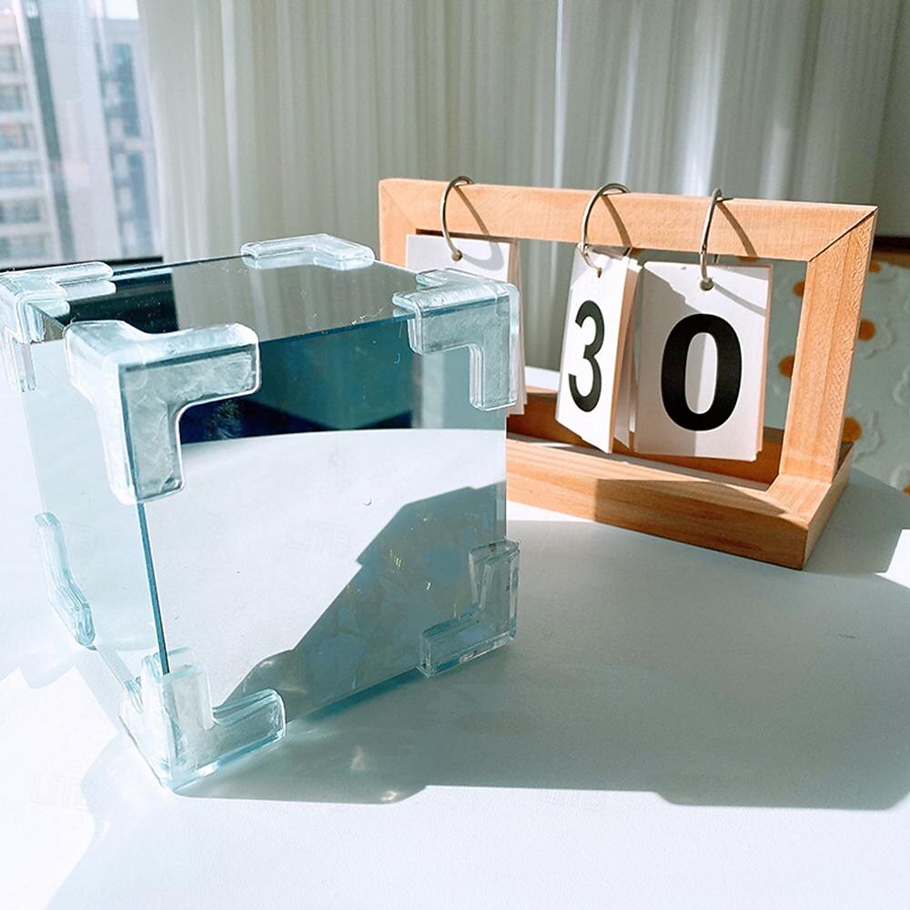 Magic Cube Tulip Mirror Night Light: Creative Room Decoration Mirror Perfect for Mother's Day, Valentine's Day, Birthdays, or Any Special Occasion for Gifting to Moms, Girlfriends, Daughters 2025 - $19.99 –P4