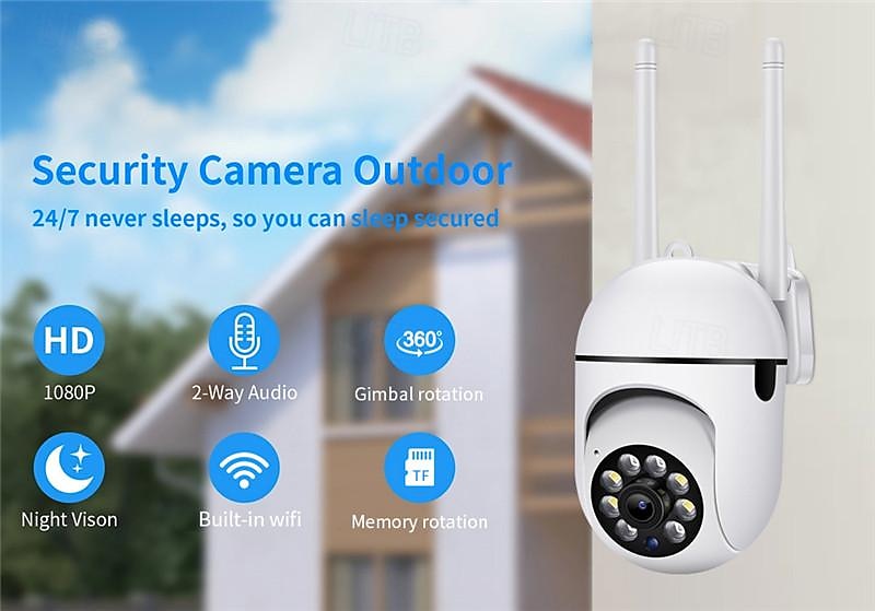 2025年 A7 IPカメラ 1080P HD PTZ バルブ WIFI ナイトビジョン 屋内 サポート コレクション – $23.99 –P3