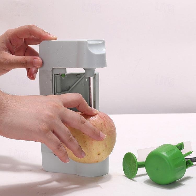 Cortador de frutas/verduras abs, la herramienta innovadora para cortar verduras y frutas en tiras extrafinas, uso para cortar 2025 - $18.99 –P2