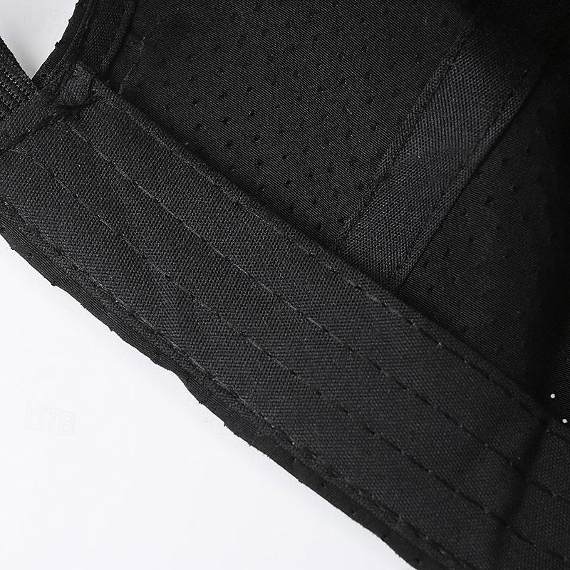 Herren Cap Basecap Sonnenhut Kappe Schwarz Weiß Polyester Modisch Brautkleider schlicht Strasse Täglich Berg Einstellbar Sonnenschutz Atmungsaktiv 2025 - $10.49 –P14