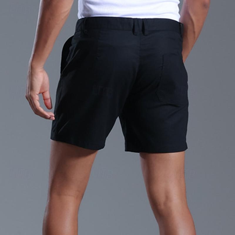 Per uomo Shorts Shorts di Lino Pantaloncini Estivi Tasca Frontale Tinta unica Comodità Traspirante Corto Casuale Quotidiano Vacanza Moda Nero Bianco Inelastico del 2026 a $20.99 –P14