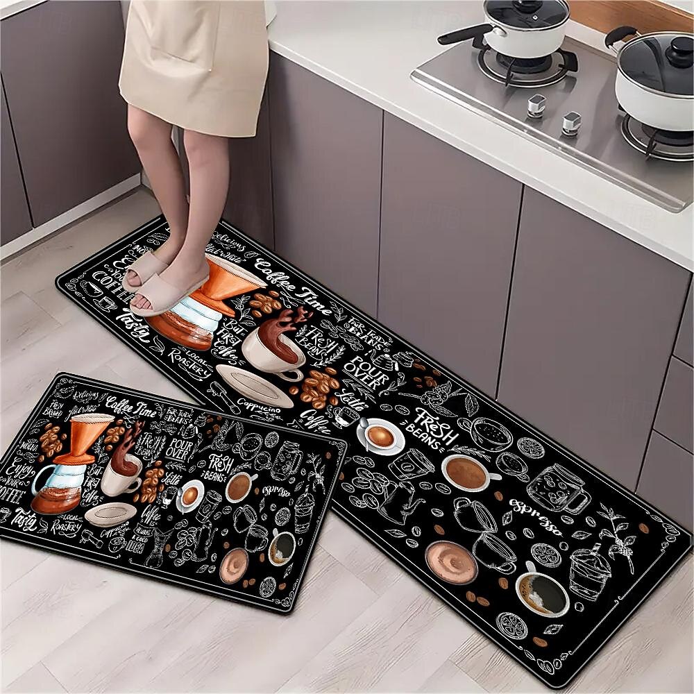 dywanik do kawy mata kuchenna antypoślizgowa olejoodporna mata podłogowa dywanik do salonu kryty mata na zewnątrz wystrój sypialni łazienka mata dywanik wejściowy wycieraczka do drzwi 2026 - $19.99 –P3