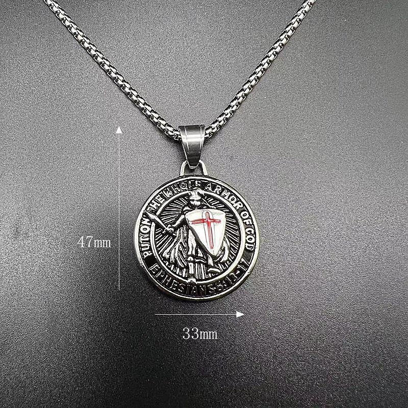 Halskette Retro Vintage Mittelalterlich Metalllegierung Für Ritter Ritter Wikinger Cosplay Unisex Modeschmuck Modeschmuck 2025 - $17.99 –P1