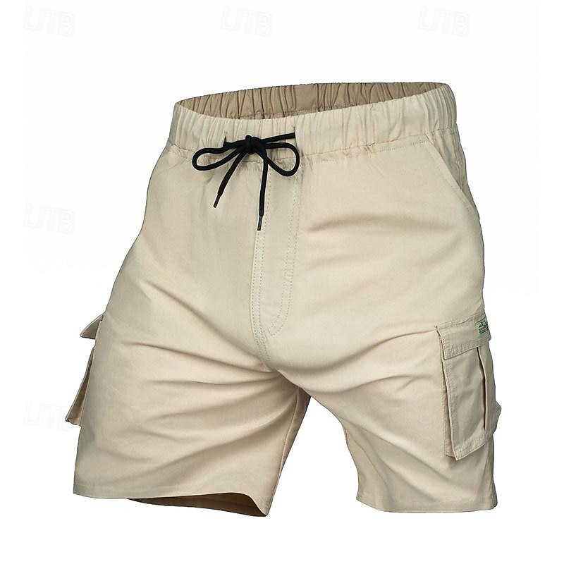 Bărbați Pantaloni scurti tactici Pantaloni Scurți Cargo Pantaloni scurți de camping Σορτς πεζοπορίας Talie elastică Multi Buzunare Picior drept Simplu Confortabil la umezeală Purtabil Lungimea 2025 - $21.99 –P6