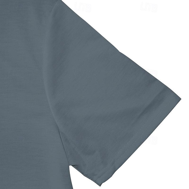 Per uomo Maglietta Camicia a Maniche Corte Manica Corta Con Cappuccio Primavera & Estate Semplice Moda Designer Essenziale Tasca Frontale Vacanza Streetwear Uscire Nero Bianco Grigio scuro Maglietta del 2025 a $23.99 –P2