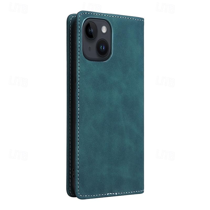 τηλέφωνο tok Για iPhone 16 iPhone 15 Pro Max iPhone 14 13 12 11 Pro Max Plus Θήκη κάρτας πορτοφολιού Προστατευτικό για όλο το σώμα Σταντ ποδηλάτου Υποδοχή κάρτας Ρετρό TPU PU δέρμα 2025 - $18.99 –P4