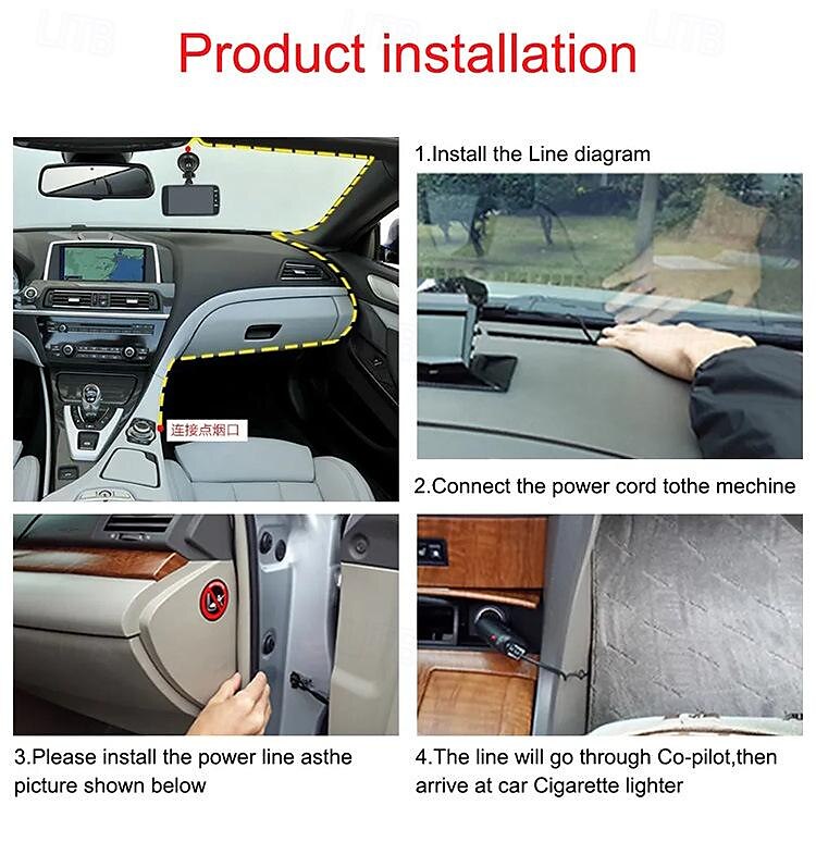 Center Console High-definition Driving Recorder Without Installation True Night Vision With Fill Light 2025 - $61.99 –P6