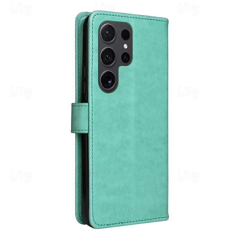 telefon Maska Pentru Samsung Galaxy S24 S23 S22 S21 S20 Ultra Plus FE A54 A34 A14 Nota 20 10 S25 Ultra Portofel Card Magnetic Protectie pentru intreg corpul cu curea de mână Pisica Albină TPU PU piele 2025 - $18.99 –P9