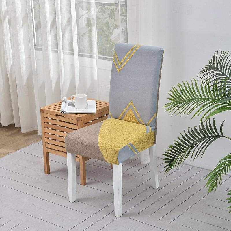 spisestuestol beskytte trekk super passform stretch høy rygg spisestol trekk minimalisme for hotell spisestue seremoni bankett bryllupsfest 2026 - $15.49 –P11