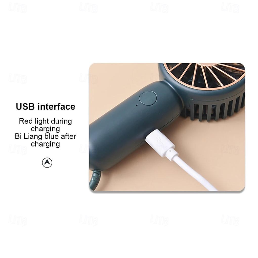 USB Rechargeable Mini Fan – Portable Handheld Cooling Fan for Summer Outdoor Camping Travel Study 2025 - $17.99 –P5